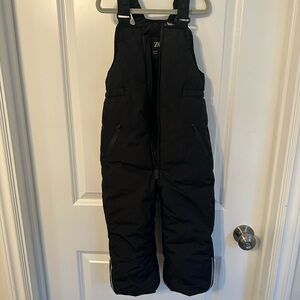 Zara Kids Black Snow Overalls